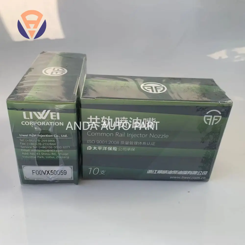 Liwei Brand Nozzle F00VX50059 for Common Rail Diesel Injector 0 445120195